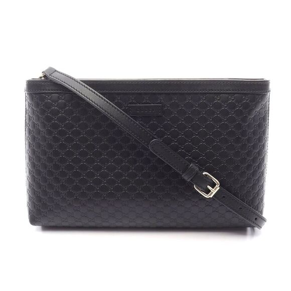 Gucci Handbags - Gucci Leather Microguccissima Shoulder Bag